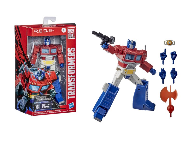 Transformers RED New Box Images Optimus Prime  (8 of 12)